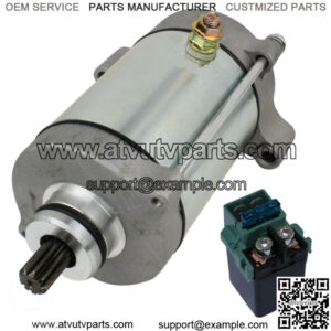 Starter And Relay Solenoid for Honda ST1300Pa ST1300 Pa St 1300Pa 2005-2017