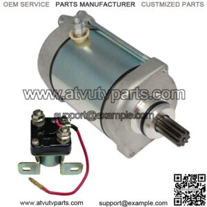 Starter & Relay Solenoid for Polaris Xpedition 325 425 2000 2001 2002 Atv New