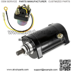 Starter & Solenoid Relay for Polaris Sl750 Slt750 750 1994 1995 Pwc New
