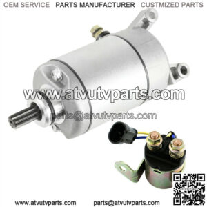 Starter and Relay Solenoid fits Polaris Sportsman 450 2017 2018 2019 2020 2021