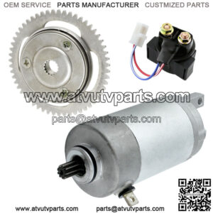 Starter Clutch Idler Gear Sprag Relay for Yamaha Breeze 125 YFA1 1989 1990-2004