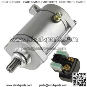 12V Starter and Relay Solenoid for Yamaha Raptor 700 700R YFM700R SE 2013-2023