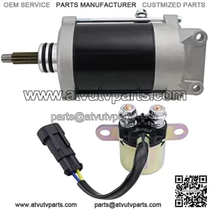 Starter & Relay Replacement Compatible with Polaris RZR XP 900 2011 2012| RZR XP 4 900 2012, 4013059 4013245 19881 410-54151 SMU0518, 2011 (Color : Model 1)