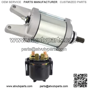 Starter For kawasaki UTV Teryx 750 KRF750 All Models 2008-2013 18719 with Relay (For: More than one vehicle)
