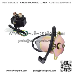 STARTER STARTING MOTOR w/ CABLE RELAY SOLENOID COMBO for Polaris Ranger RZR 170