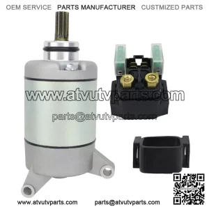 Starter & Relay for Yamaha YFZ450 2004-09 12-13 5TG-81890-00-00 18761 410-54071