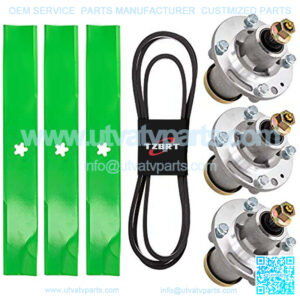 Deck Rebuild Kit for 52 inch MZ 5225 C Zero Turn Mower Blade Spindle Belt