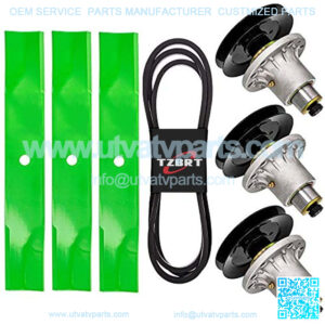 Deck Rebuild Kit for 48 inch LHP4818KC LHP4821KA LHP4820KC Lazer Z HP Zero Turn Mowers Blade Spindle Belt