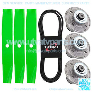 Deck Rebuild Kit for Gravely 40 inch ZT 1840 Zero Turn Mower Blade Spindle Belt
