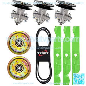 Spindle Belt Idler Blade Kit 50 inch Deck for Cub Cadet RZT Zero Turn Mower 942-04053C