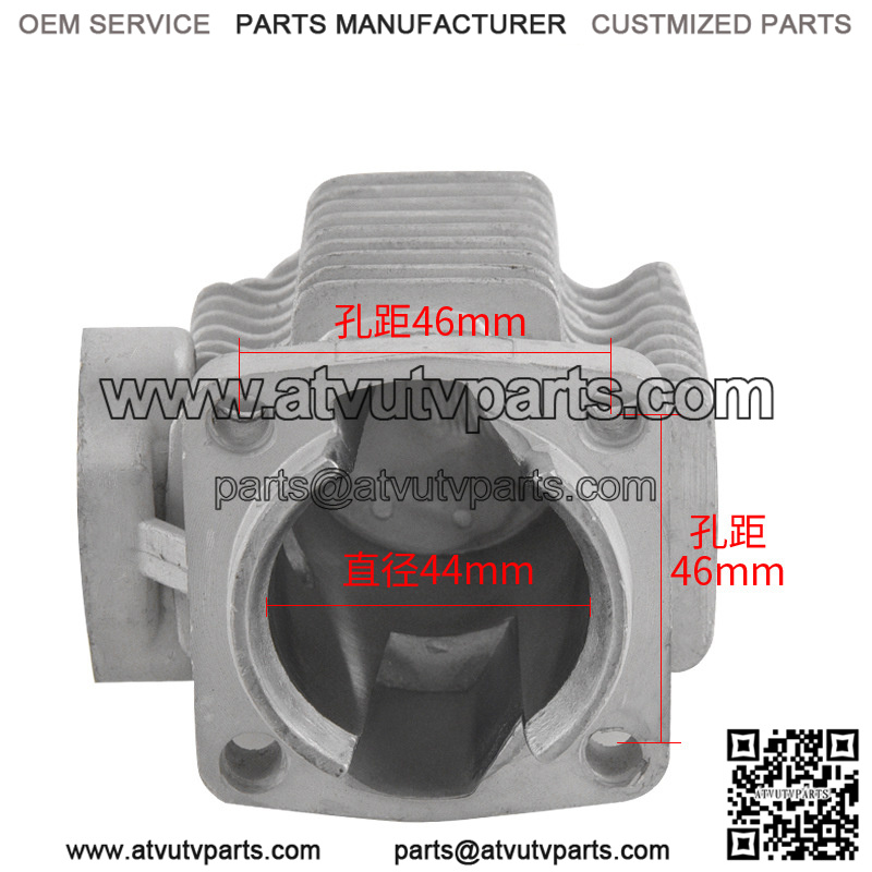 Mini motorcycle accessories 49CC small sports car small off-road 40-6 cylinder liner piston ring cylinder accessories - Image 3