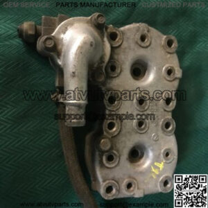 SNOWMOBILE 1980 TXL CYLINDER HEAD WITH THERMOSTAT OUTLET