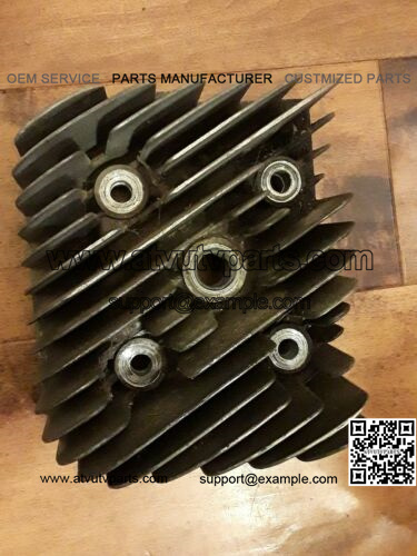 Air Cooled 340 Snowmobile Cylinder Head Right Side