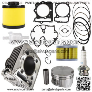 397cc Cylinder Piston Gasket Kit for Honda Sportrax TRX400EX 17211-HN1 1999-2014