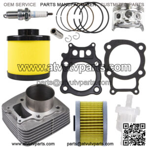 Cylinder Piston Gasket Filter Kit for Honda Rancher TRX350 98069-56916 2000-2006