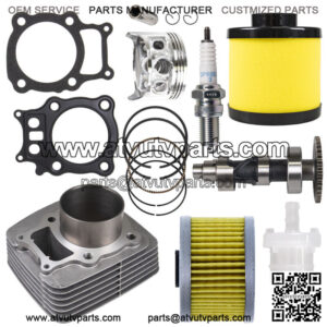 Cylinder Piston Camshaft Gasket for Honda Rancher TRX350 12100-HN5-670 2000-2006
