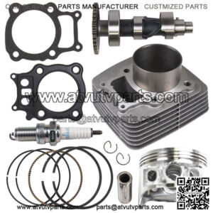 Cylinder Piston Camshaft Gasket Kit for Honda Rancher TRX350 13112-HN5 2000-2006