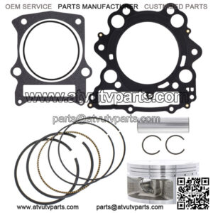 686cc 10:1 Big Bore Piston Gasket Kit for Yamaha Grizzly 660 Ratpor 660R