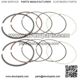 2 Set of Piston Ring Kit for Polaris Ranger XP 700 EFI 2005 2006 2007 2008