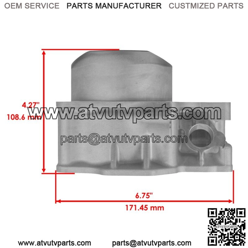 Front Cylinder For Kawasaki Teryx S 800 KRF800 2021 (For: More than one vehicle) - Image 2