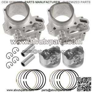 Cylinder Piston & Rings Kit for Kawasaki Teryx LE 800 KRF800 2014-2020 (For: More than one vehicle)