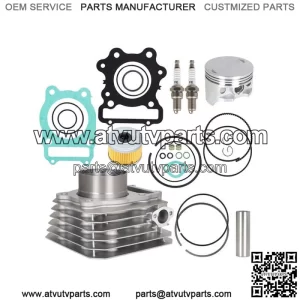 For 1988-2000 Honda FourTrax 300 TRX300 2x4 Cylinder Top End Rebuild Kit (For: Honda)