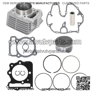 For 1999-2008 Honda TRX400EX Cylinder Big Bore Piston Top End Kit 89mm