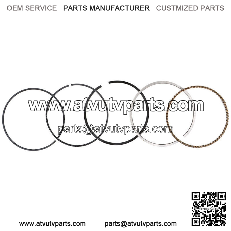 For 1987-2004 Yamaha Warrior 350 Cylinder Piston Gasket Top End Kit - Image 4