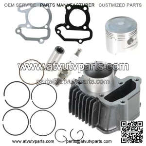 Engine Piston Cylinder Top End Kit for Yamaha  Badger 80 1985-2001 80cc