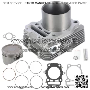Cylinder Piston Gasket Top End Kit for Suzuki Eiger 400 King Quad 400 2002-2007