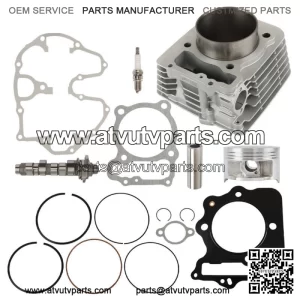 Cylinder Piston Gasket Top End Rebuild Kit Camshaft for Honda TRX400EX 1999-2008