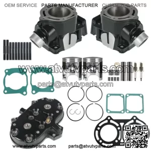 For Yamaha Banshee 350 1987-2006 Cylinder Head Piston Gasket Top End Kit ATV
