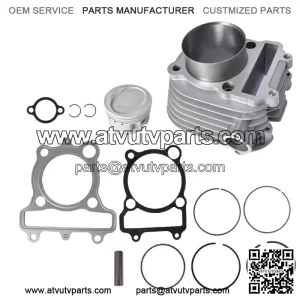 For 1999-2004 Yamaha Bear Tracker 250 YFM250 Cylinder Piston Gasket Top End Kit