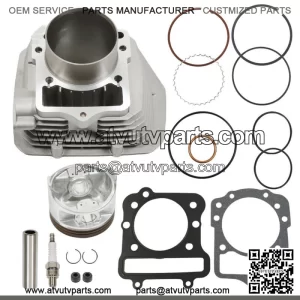 For Kawasaki Bayou 300 KLF300B 2x4 Cast Engine Cylinder Piston Kit 11005-1533