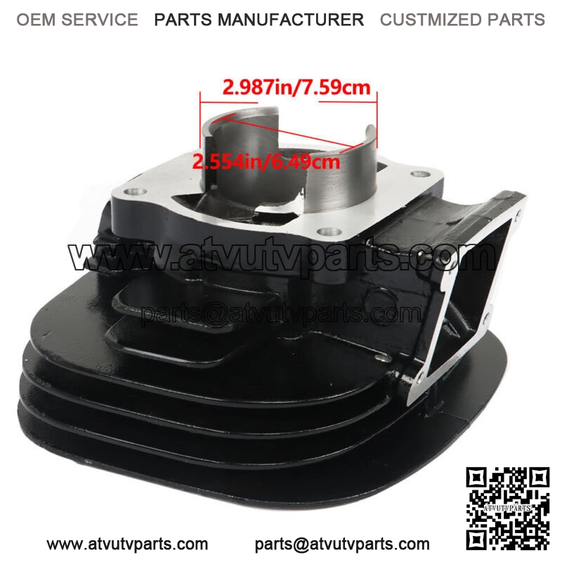 For 1988-2006 Yamaha Blaster 200 YFS 200 Cylinder Crank Head Piston Top End Kit - Image 2