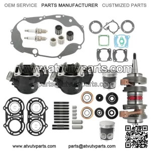 New For Yamaha Banshee 350 Complete Rebuilt Motor Engine Rebuild Kit Standard