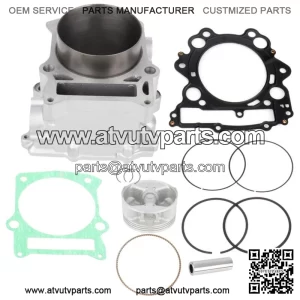 For Yamaha Grizzly Rhino 660 2002-2008 Cylinder Piston Gasket Top End Kit 660cc (Fits: Yamaha Rhino 660)