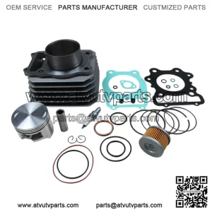 NEW Cylinder Top End Rebuild Kit for 1988-2000 Honda TRX 300 Fourtrax FW 4x4 2x4