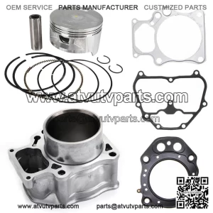 Cylinder Piston Gasket Top End Rebuild Kit for Honda Rancher TRX420 2007-2018