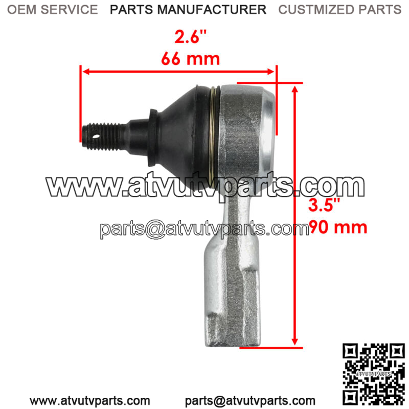 Right And Left Rod End for Kawasaki Mule 600 KAF400 KAF 400 2005-2016 - Image 2