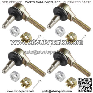 2 Sets Of Tie Rod End Kit for Yamaha Raptor 660 YFM660 YFM660R 2001 2002-2005
