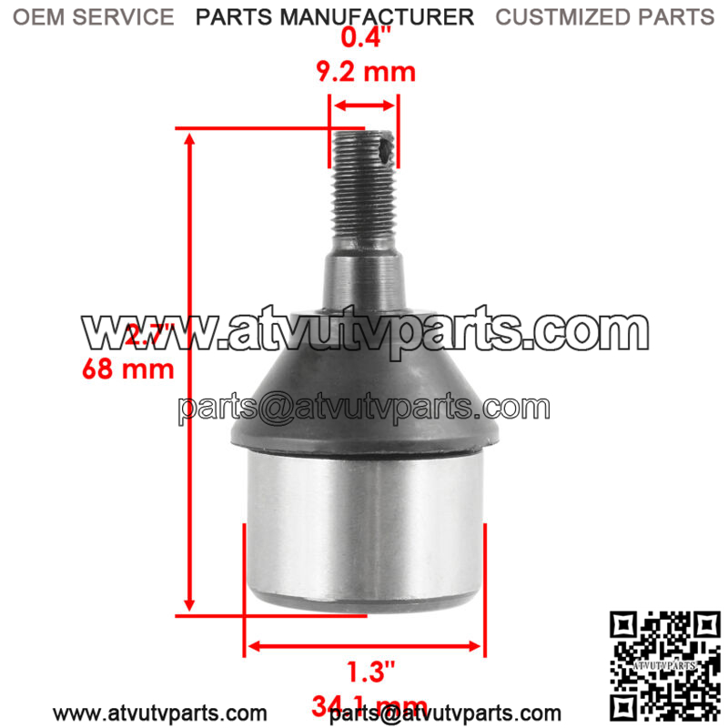 Two Ball Joints for Polaris Ranger 570 EFI / Crew 570 EFI 2014-2016 - Image 2