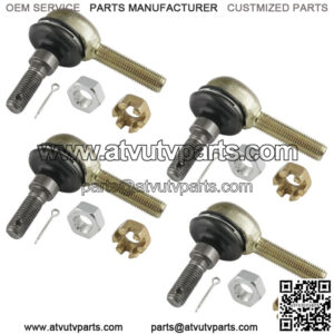 2 Pair Inner Outer Tie Rod End for Polaris Sportsman 550 850 2010 2011 2012 2013
