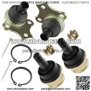 4 Upper Lower Ball Joints for Can-Am Outlander Max 800 800R EFI 4X4 2006 - 2012 (For: Can-Am)
