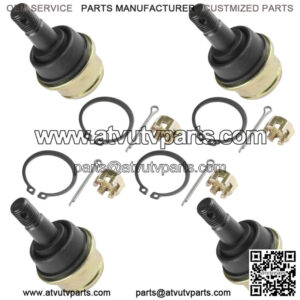 4 Lower and Upper Ball Joints for Can-Am Traxter 500 Traxter XL XT 1999 - 2005 (For: Can-Am)