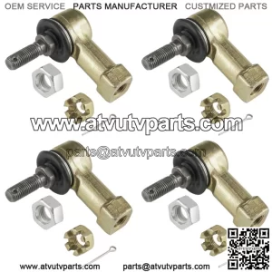 Two Sets Of Tie Rod End Kit for Honda TRX300EX 300 Ex Fourtrax 1997 1998 1999