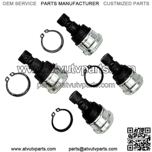 Ball Joints Compatible for Polaris RZR 570 800 900 Ranger 500 700 800 Diesel Sportsman 550 850 1000 Scrambler 850 1000 OEM# 7061220 7061187 (4 Pcs)