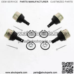 1988 - 2000 Honda 300 Fourtrax TRX300 Upper and Lower Ball Joints x4 (For: Honda)