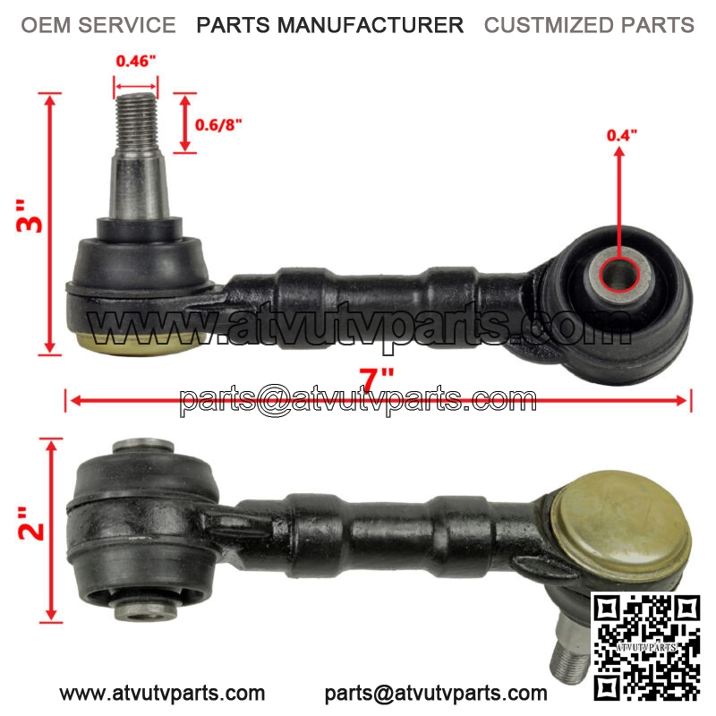 Rear Sway Bar Left Ball Joint fits Can-Am Maverick 1000 2013 2014-2018 706001741 - Image 2
