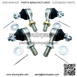 Heavy Duty Chromoly Tie Rod Ends End Left Right Kit YFZ450 Raptor 700 700R